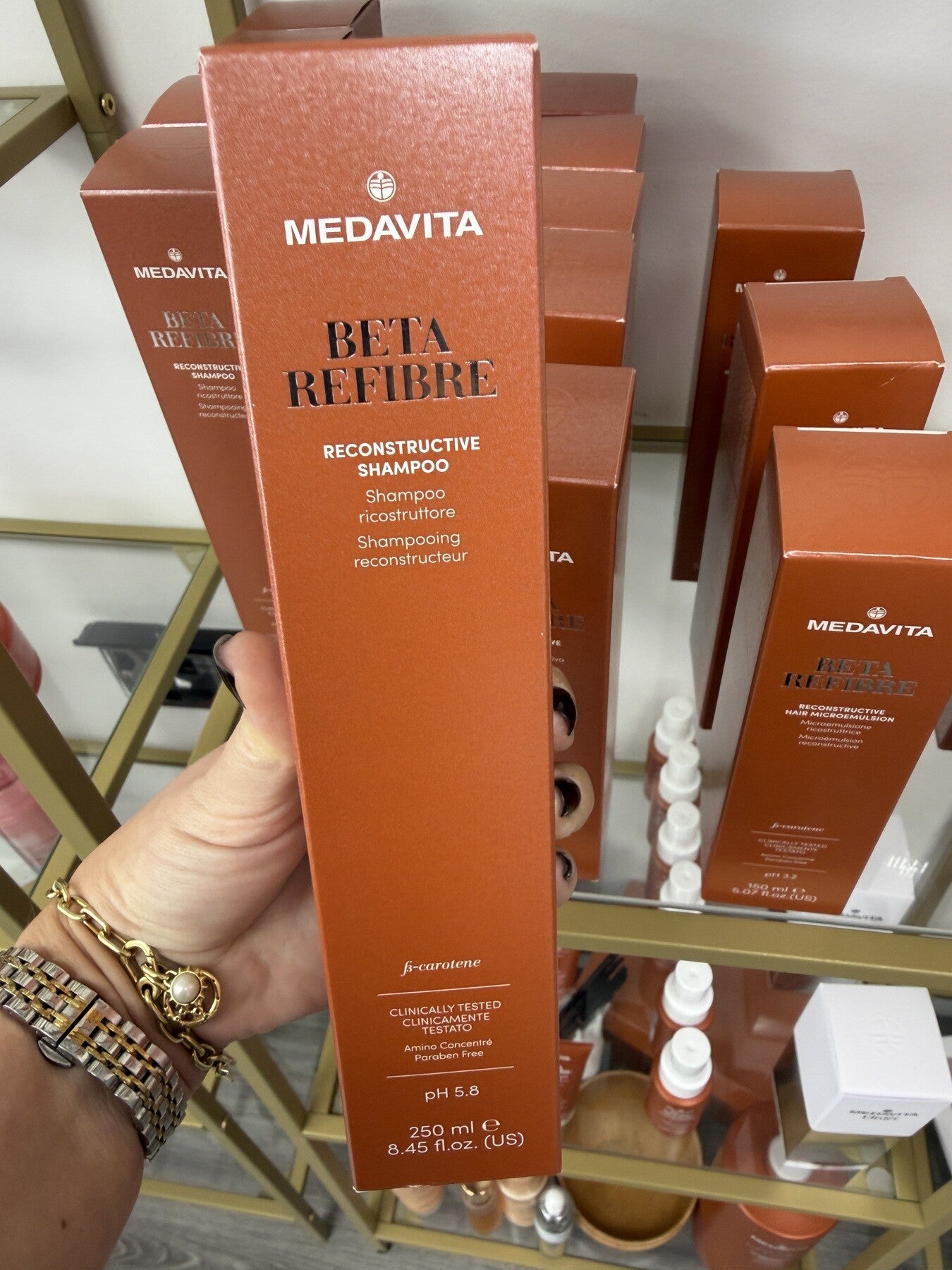 Medavita Beta Refibre • Reconstructive Shampoo 250 ml
