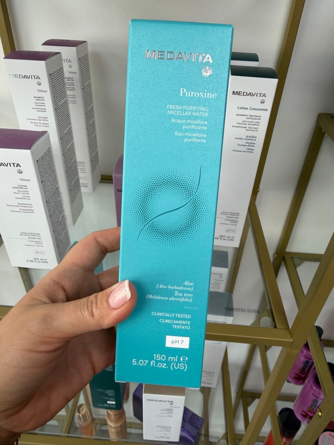 Medavita Puroxine • Fresh Purifying Micellar Water 150 ml