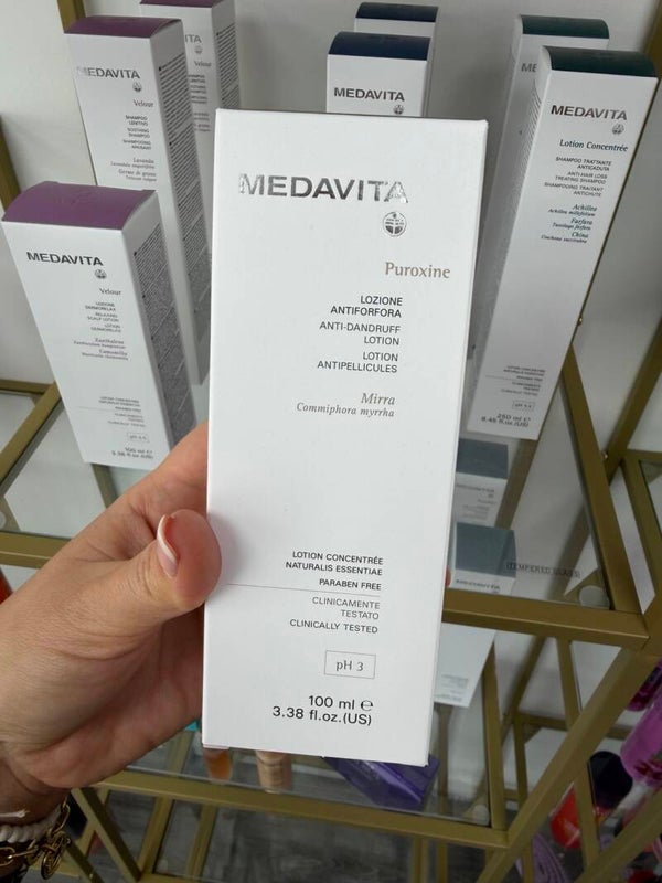 Medavita Puroxine • Anti-Dandruff Lotion 100 ml