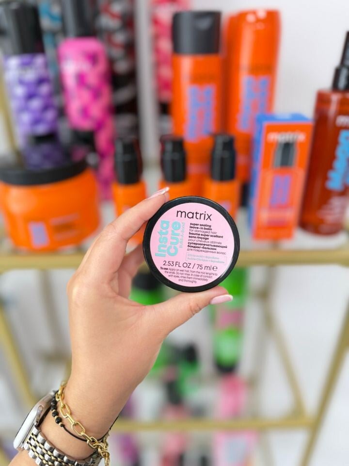 Matrix Insta Cure Build-A-Bond • Super Sealing Leave-In Balm 75 ml