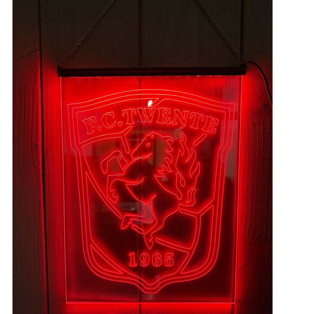 LED Wandbord FC Twente | Sfeerverlichting