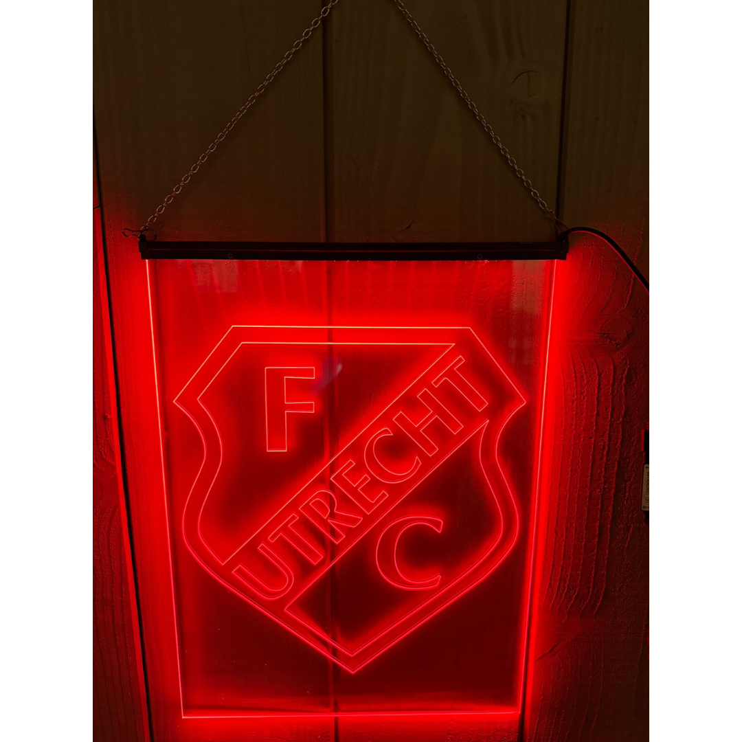 LED Wandbord FC Utrecht | Sfeerverlichting