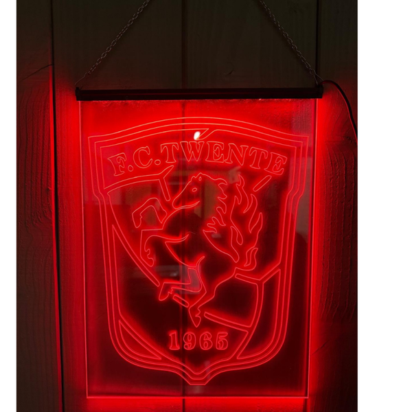 LED Wandbord FC Twente | Sfeerverlichting