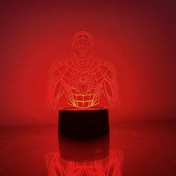 Ledlamp - Spiderman