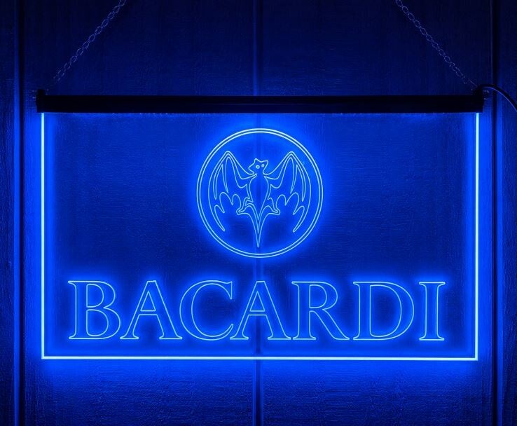 LED Wandbord Bacardi | Sfeerverlichting