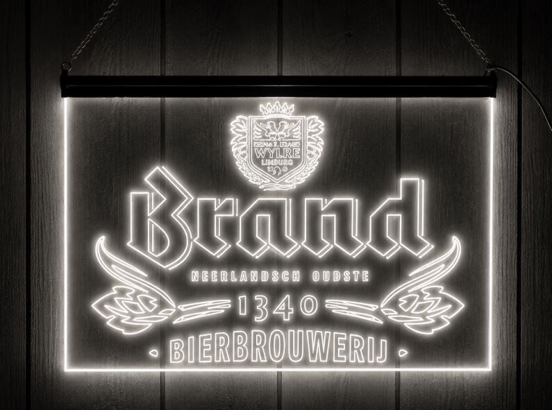 LED Wandbord Brand Bier | Sfeerverlichting