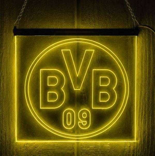 LED Wandbord BvB Dortmund | Sfeerverlichting