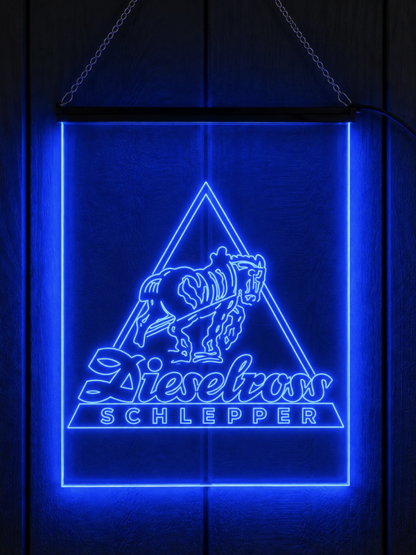 LED Wandbord Dieselross | Sfeerverlichting