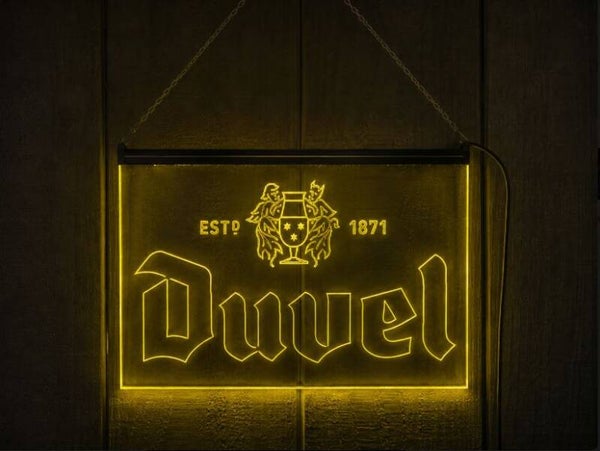 LED Wandbord Duvel | Sfeerverlichting