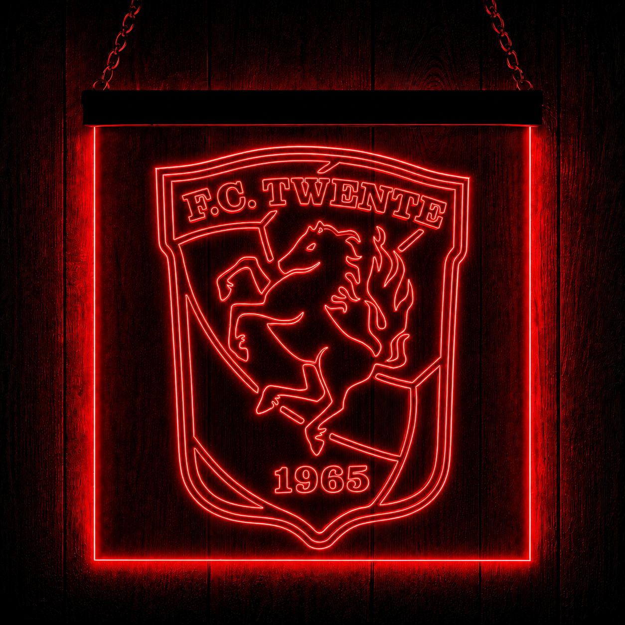 LED Wandbord FC Twente | Sfeerverlichting