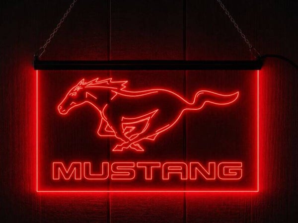 LED Wandbord Ford Mustang | Sfeerverlichting