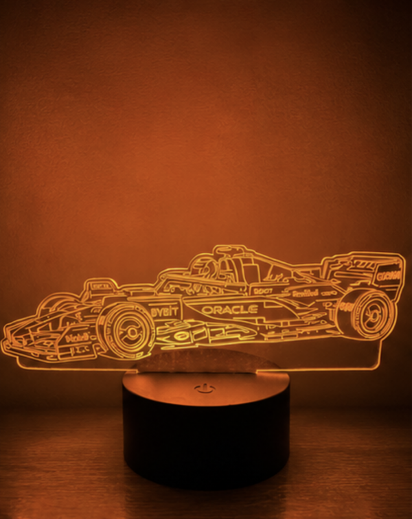 Ledlamp - Formule 1 auto