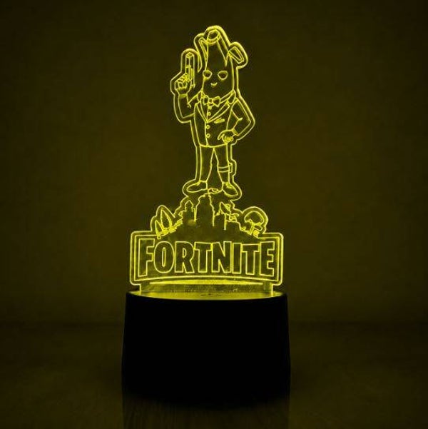 LED Nachtlampje Fortnite - Kinderen | Sfeerlamp | Batterij/USB