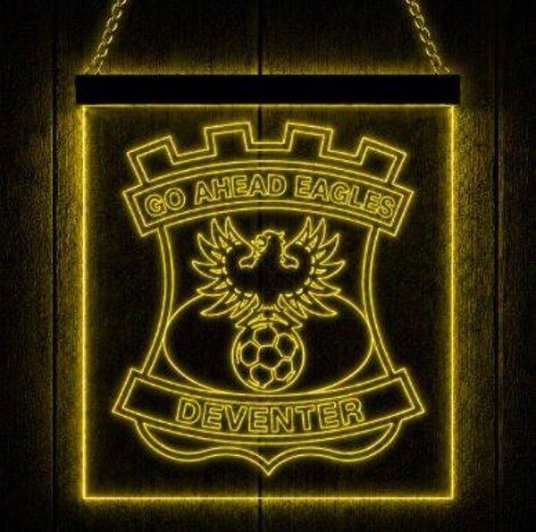 LED Wandbord Go Ahead Eagles | Sfeerverlichting