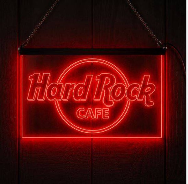 LED Wandbord Hard Rock Cafe | Sfeerverlichting