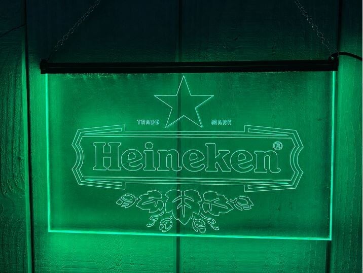 LED Wandbord Heineken | Sfeerverlichting