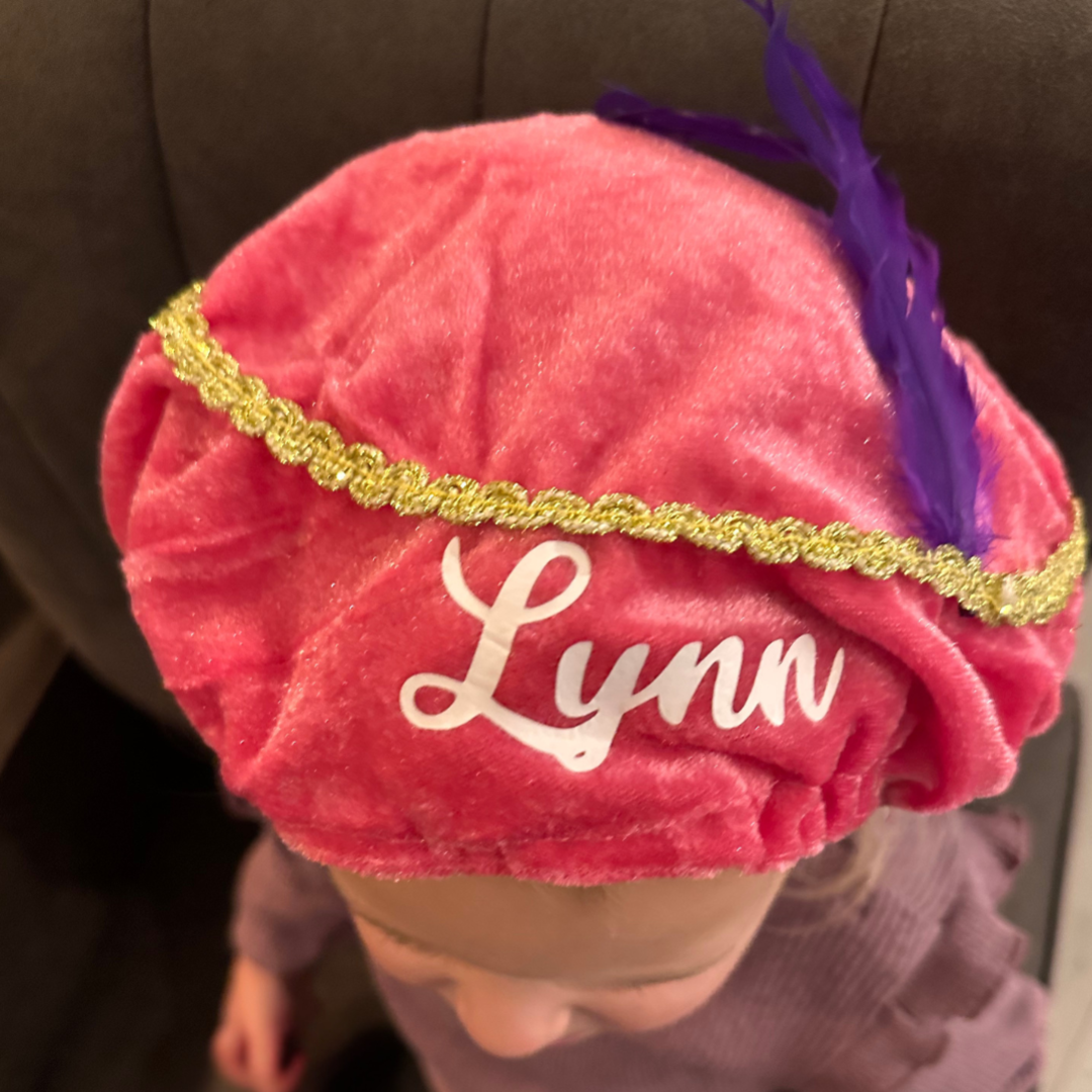 Pietenmuts | Gepersonaliseerd | Bedrukt met naam