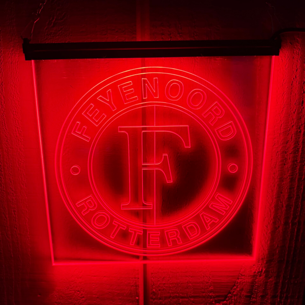 LED Wandbord Feyenoord | Sfeerverlichting