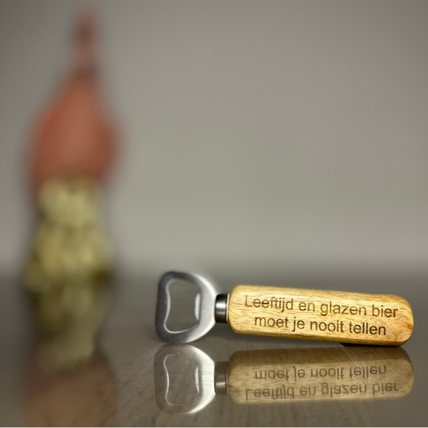 Flesopener - Leeftijd en glazen bier