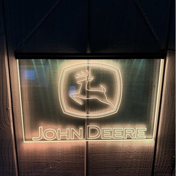LED Wandbord John Deere | Sfeerverlichting