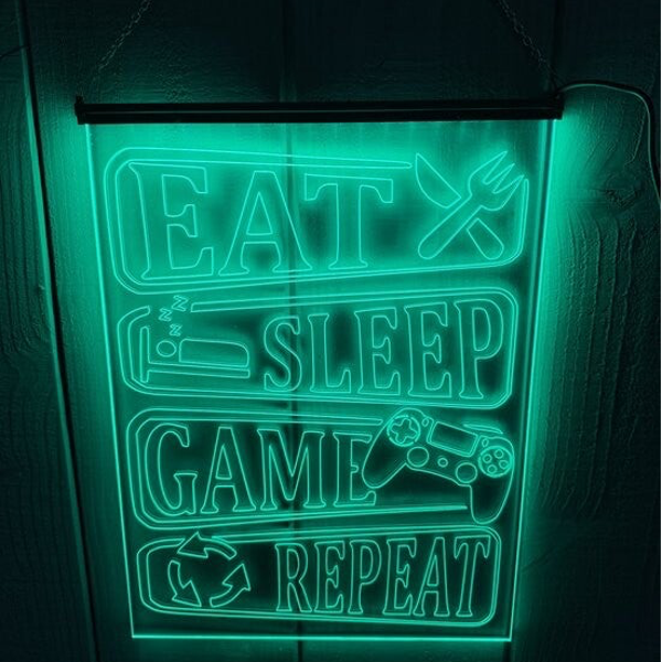 LED Wandbord Game Room | Sfeerverlichting