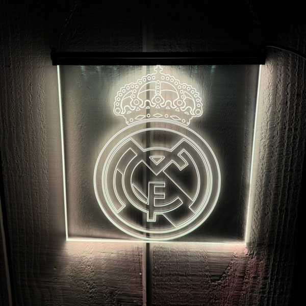 LED Wandbord Real Madrid | Sfeerverlichting