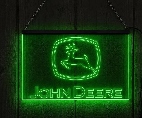 LED Wandbord John Deere | Sfeerverlichting