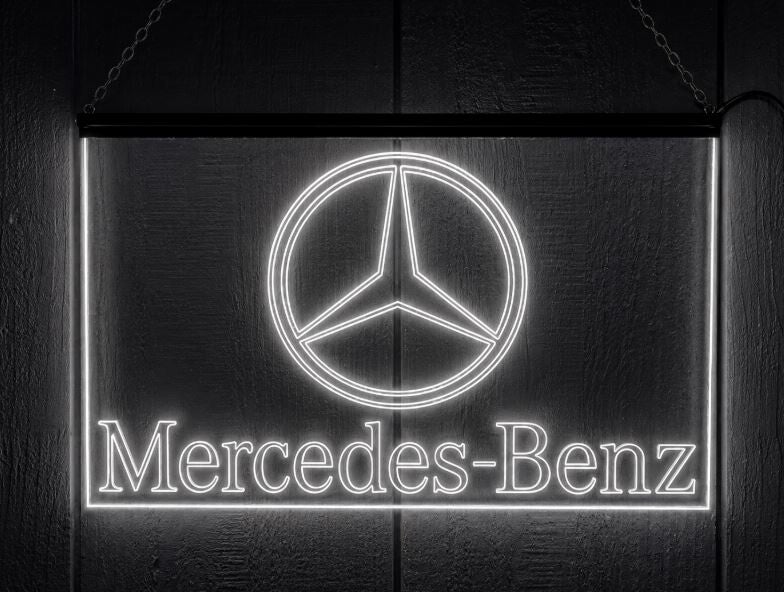 LED Wandbord Mercedes | Sfeerverlichting