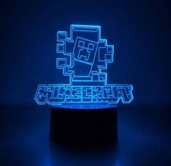 LED Nachtlampje Minecraft - Kinderen | Sfeerlamp | Batterij/USB