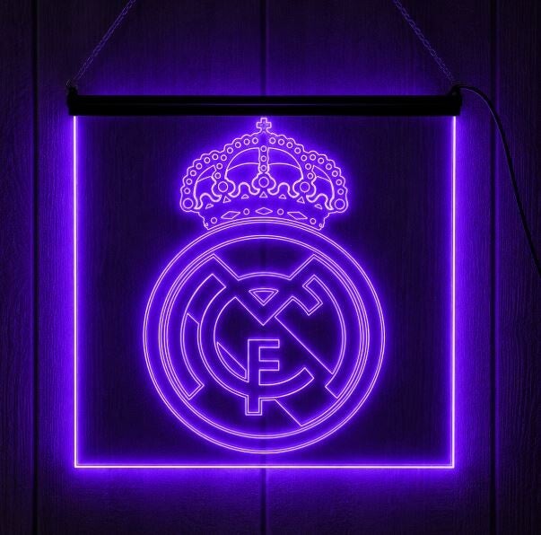 LED Wandbord Real Madrid | Sfeerverlichting