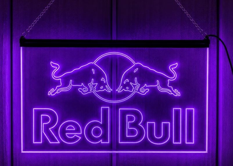 LED Wandbord Red Bull | Sfeerverlichting