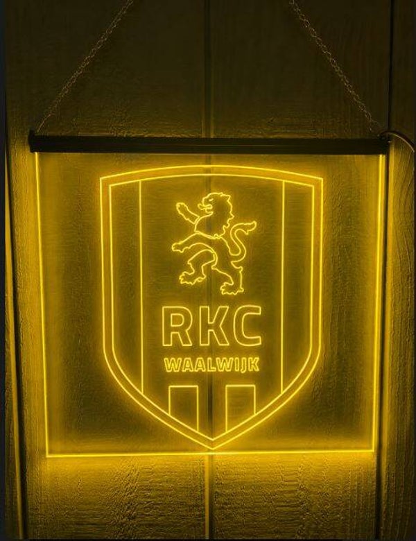 LED Wandbord RKC Waalwijk | Sfeerverlichting