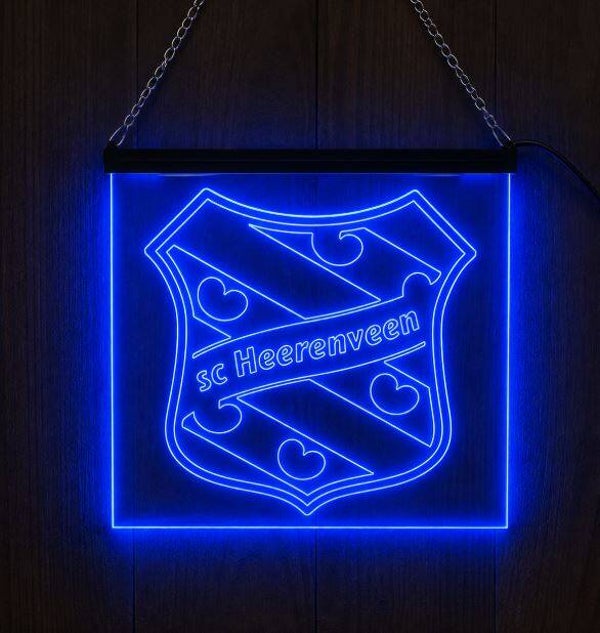 LED Wandbord SC Heerenveen | Sfeerverlichting