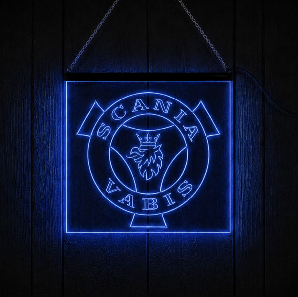 LED Wandbord Scania Vabis | Sfeerverlichting