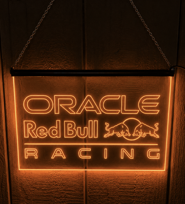 LED Wandbord Red Bull Racing Oracle | Sfeerverlichting