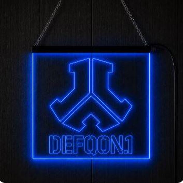 LED Wandbord Defqon.1 | Sfeerverlichting