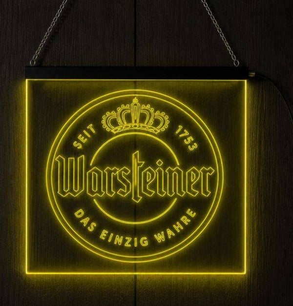 LED Wandbord Warsteiner