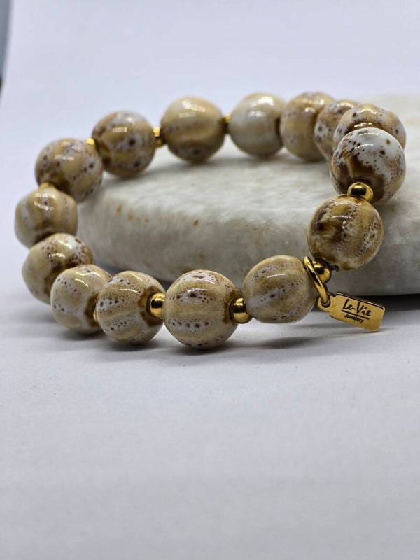 Bracelet bold keramiek