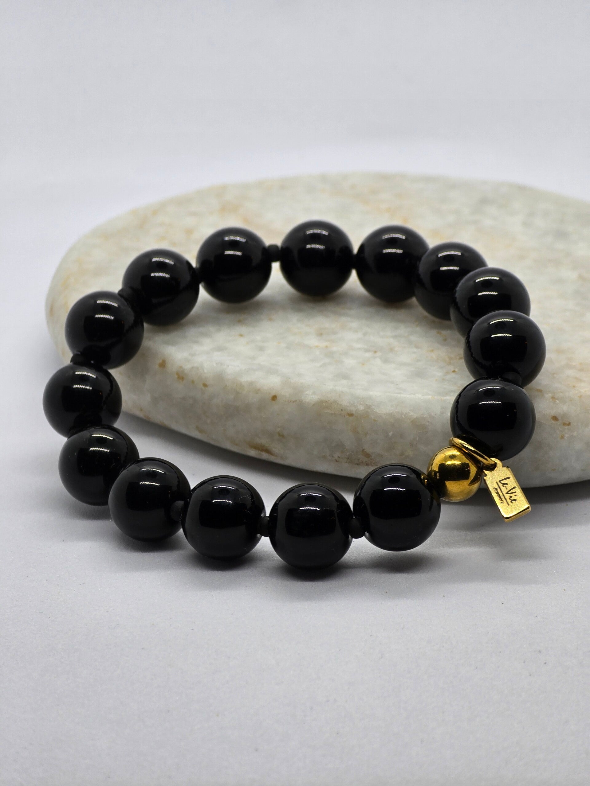 Bracelet bold zwart