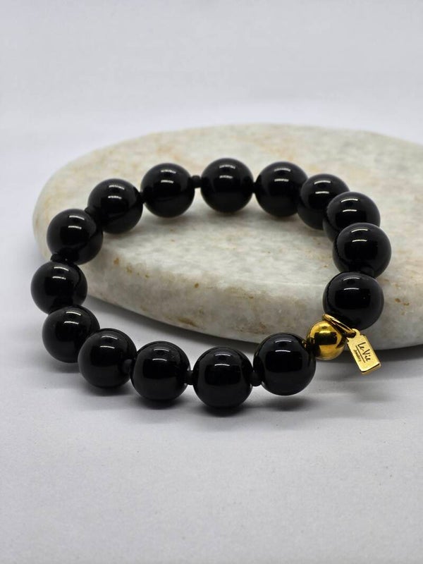 Bracelet bold zwart
