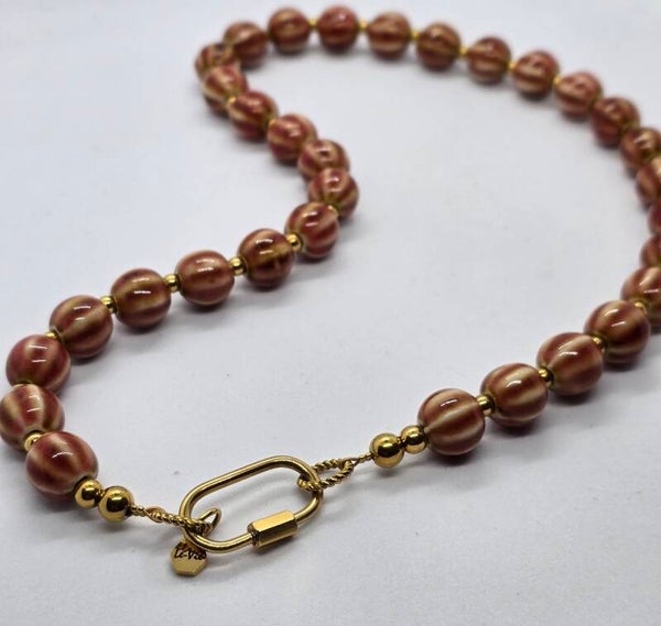 Necklace bold keramiek