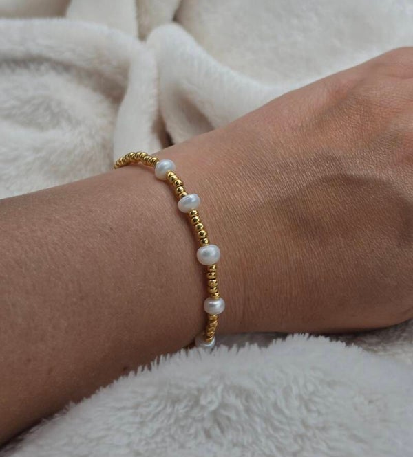 Armband lovely pearl