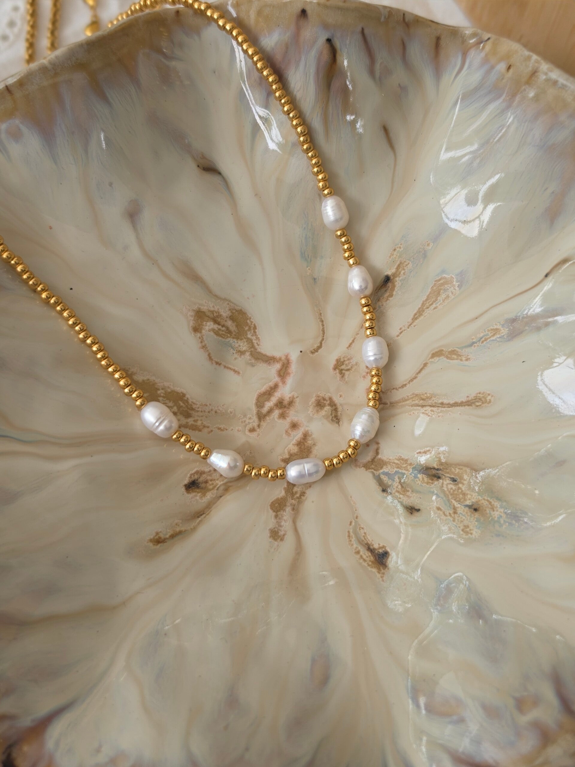 Ketting lovely pearl