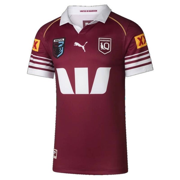 QLD Maroons Mens 2026 Home Jersey