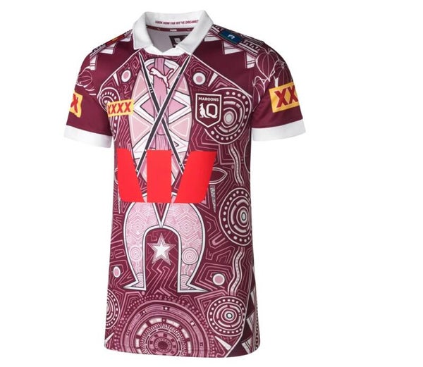 QLD Maroons Mens 2026 Indigenous Jersey