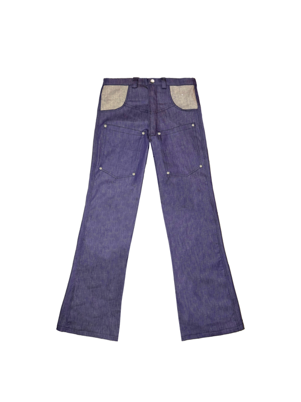Denim bootcamp pants