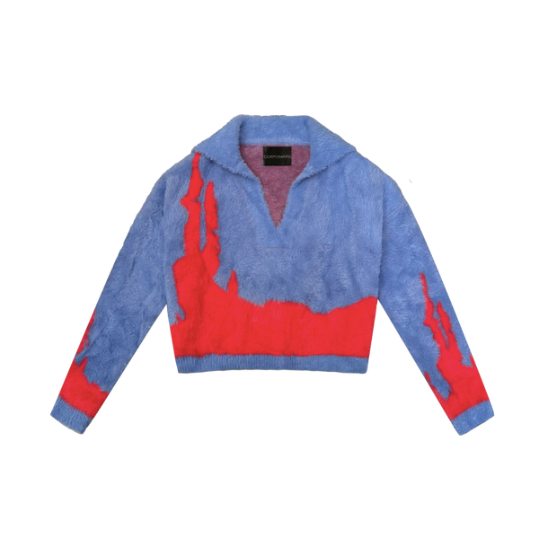 Double colour sweater