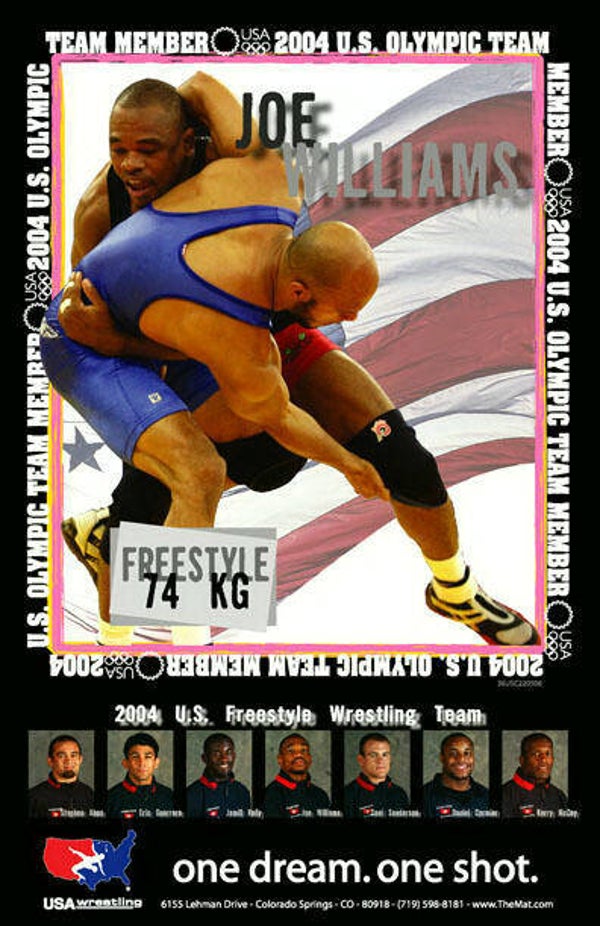 Joe Williams Olympic Poster