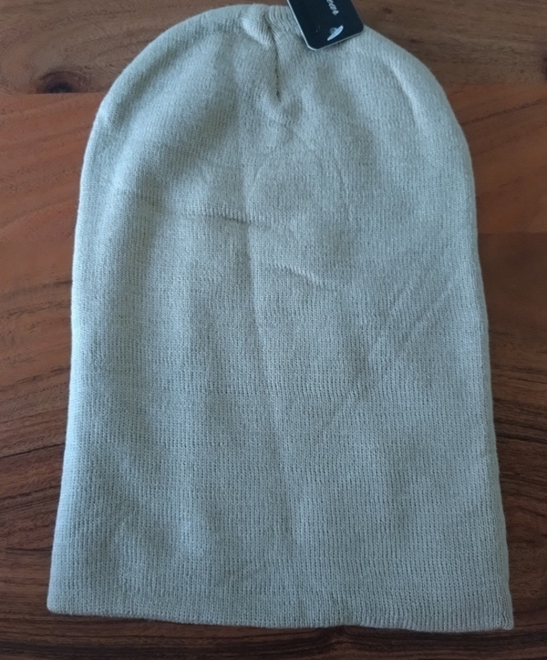 Beanie Mütze beige