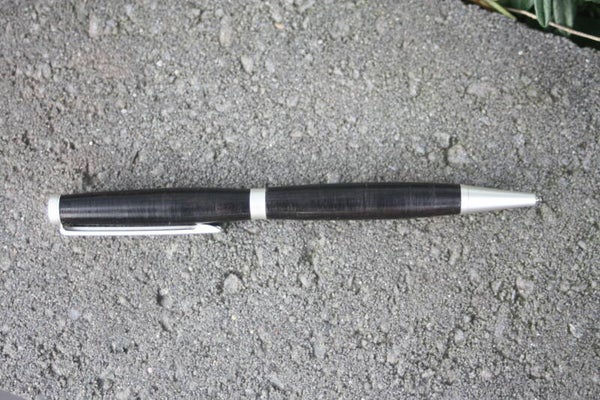 Slimline balpen met Luxe houtsoorten (ongeacht metaal kleur)